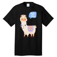 Alpaca Your Wound Cute Llama Wound Care Nurse Tall T-Shirt