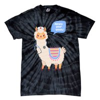 Alpaca Your Wound Cute Llama Wound Care Nurse Tie-Dye T-Shirt