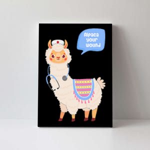 Alpaca Your Wound Cute Llama Wound Care Nurse Gift Canvas