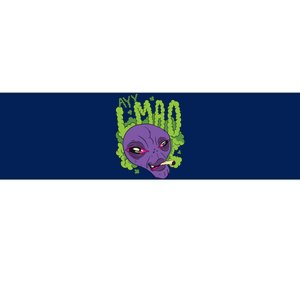 Ayy Lmao Marijuana Alien Bumper Sticker