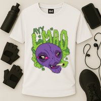 Ayy Lmao Marijuana Alien Performance Shirt