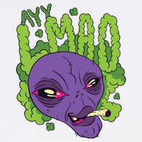 Ayy Lmao Marijuana Alien Performance Shirt
