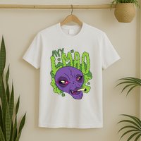 Ayy Lmao Marijuana Alien T-Shirt