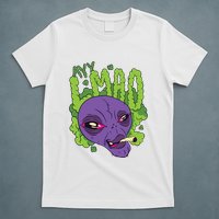 Ayy Lmao Marijuana Alien T-Shirt