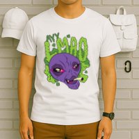 Ayy Lmao Marijuana Alien T-Shirt