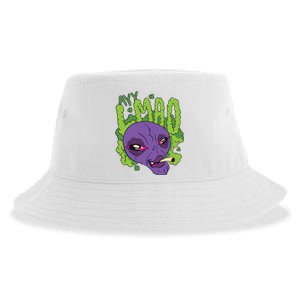 Ayy Lmao Marijuana Alien Sustainable Bucket Hat