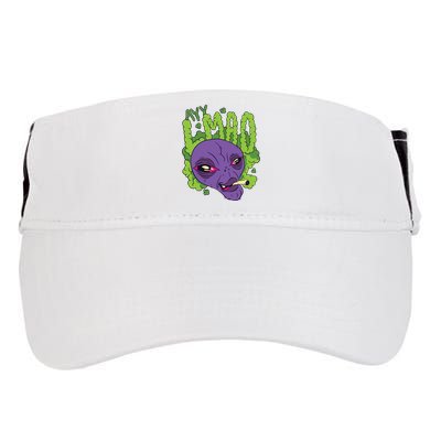 Ayy Lmao Marijuana Alien Adult Drive Performance Visor
