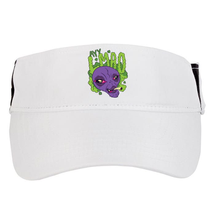 Ayy Lmao Marijuana Alien Adult Drive Performance Visor