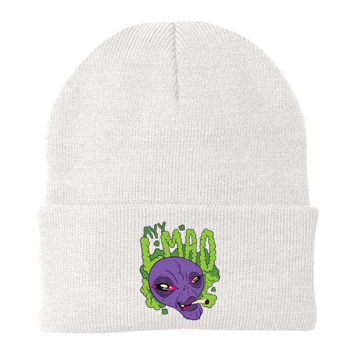 Ayy Lmao Marijuana Alien Knit Cap Winter Beanie