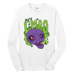 Ayy Lmao Marijuana Alien Tall Long Sleeve T-Shirt