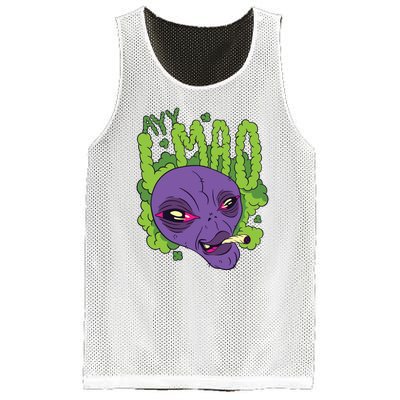 Ayy Lmao Marijuana Alien Mesh Reversible Basketball Jersey Tank