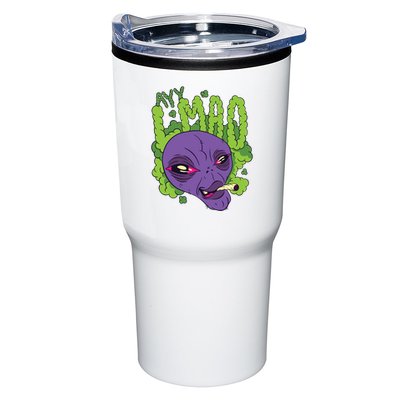 Ayy Lmao Marijuana Alien Tumbler