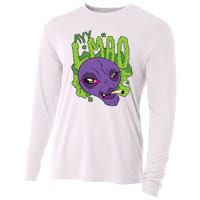 Ayy Lmao Marijuana Alien Cooling Performance Long Sleeve Crew