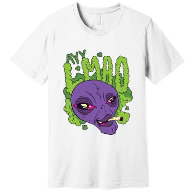 Ayy Lmao Marijuana Alien Premium T-Shirt