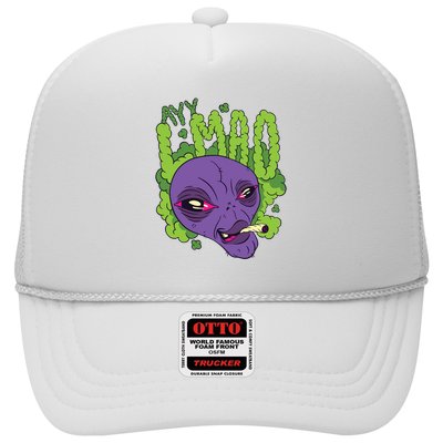 Ayy Lmao Marijuana Alien Trucker Hat