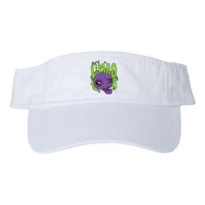 Ayy Lmao Marijuana Alien Valucap Bio-Washed Visor