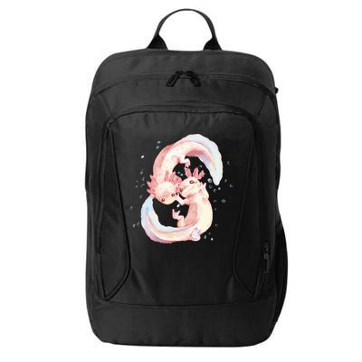 Axolotl Ying Yang City Backpack