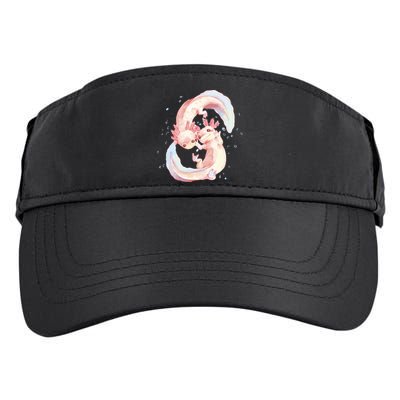 Axolotl Ying Yang Adult Drive Performance Visor