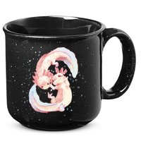 Axolotl Ying Yang 15oz Campfire Ceramic Mug