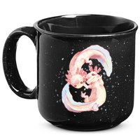 Axolotl Ying Yang 15oz Campfire Ceramic Mug
