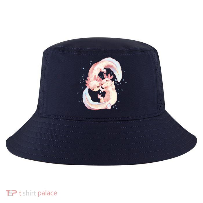 Axolotl Ying Yang Cool Comfort Performance Bucket Hat