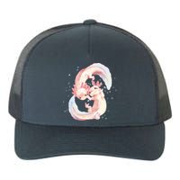 Axolotl Ying Yang Yupoong Adult 5-Panel Trucker Hat