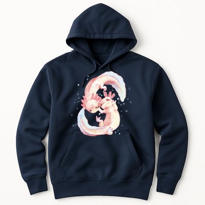 Axolotl Ying Yang Hoodie