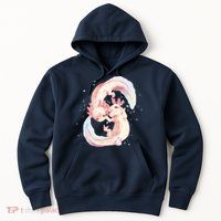 Axolotl Ying Yang Hoodie