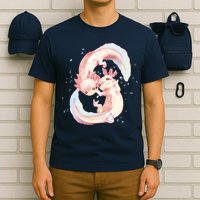 Axolotl Ying Yang T-Shirt