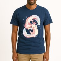 Axolotl Ying Yang Tall T-Shirt