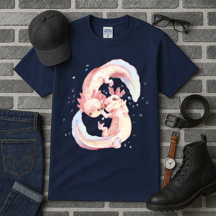 Axolotl Ying Yang Tall T-Shirt