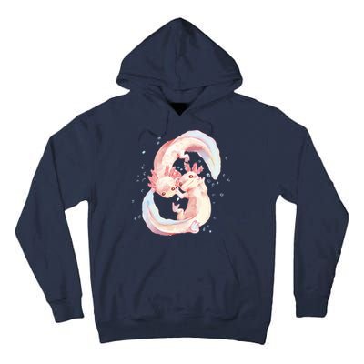 Axolotl Ying Yang Tall Hoodie