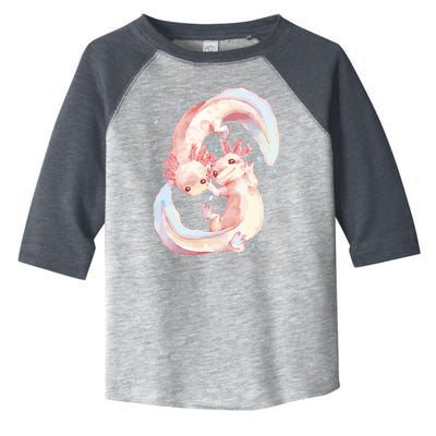 Axolotl Ying Yang Toddler Fine Jersey T-Shirt