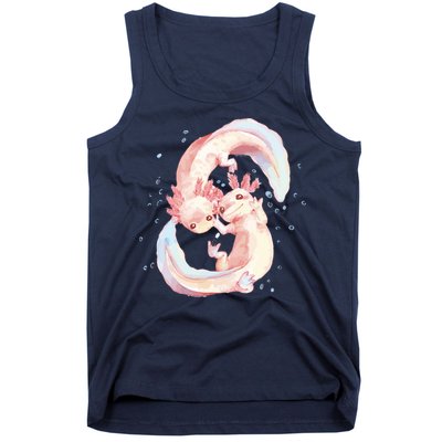 Axolotl Ying Yang Tank Top