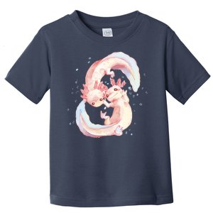 Axolotl Ying Yang Toddler T-Shirt