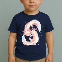 Axolotl Ying Yang Toddler T-Shirt