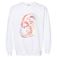 Axolotl Ying Yang Garment-Dyed Sweatshirt