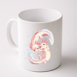 Axolotl Ying Yang Coffee Mug