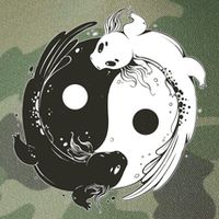 Axolotl Yin Yang Legacy Tie Dye Trucker Hat
