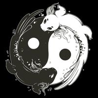 Axolotl Yin Yang Impact Tech Backpack