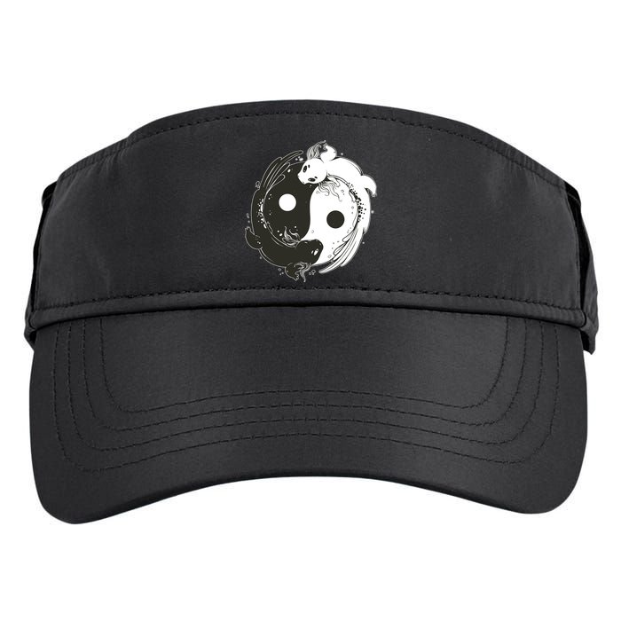 Axolotl Yin Yang Adult Drive Performance Visor