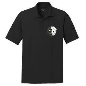 Axolotl Yin Yang PosiCharge RacerMesh Polo