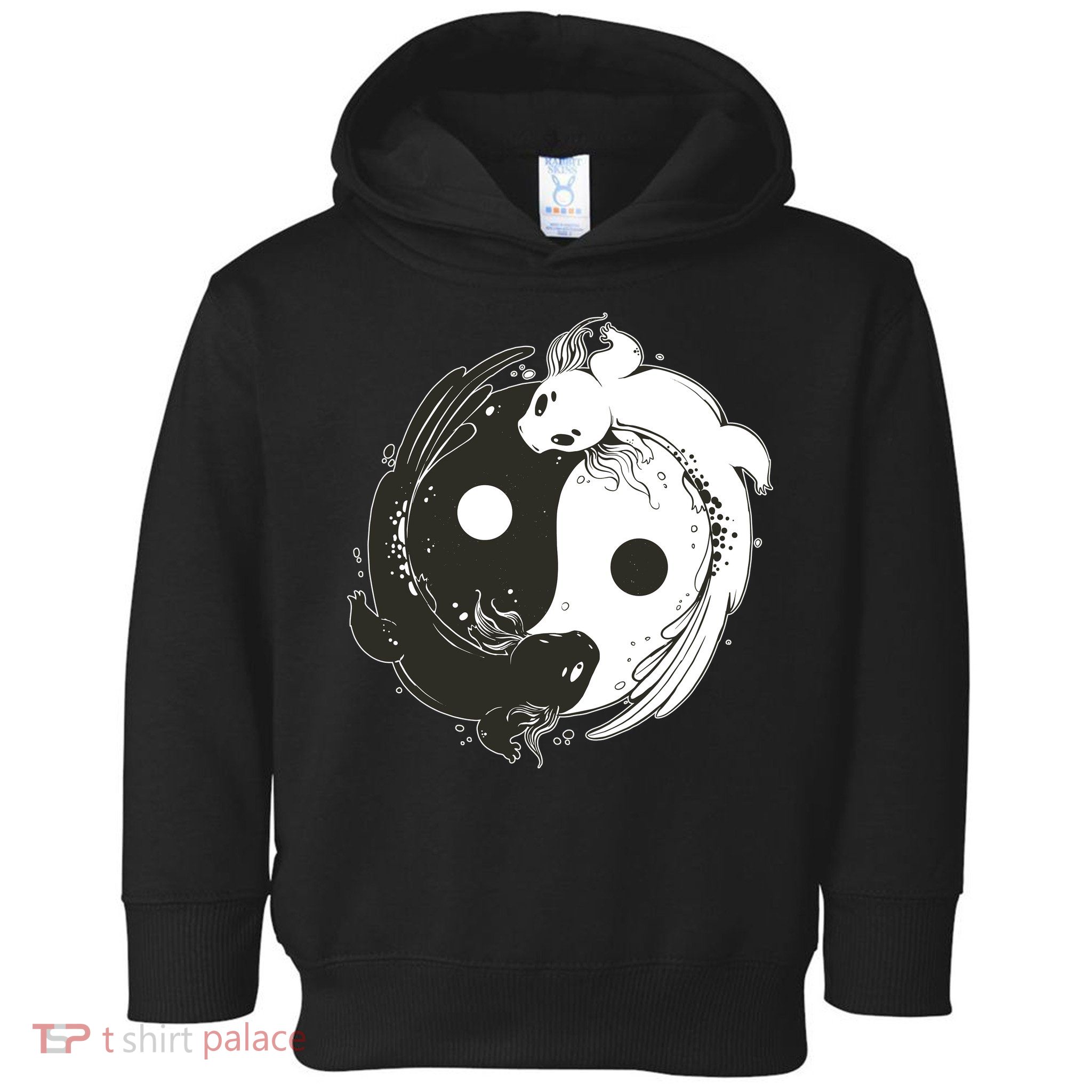 Axolotl Yin Yang Toddler Hoodie