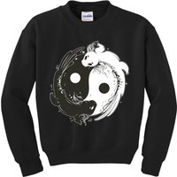 Axolotl Yin Yang Kids Sweatshirt
