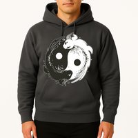 Axolotl Yin Yang Hoodie