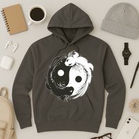 Axolotl Yin Yang Hoodie