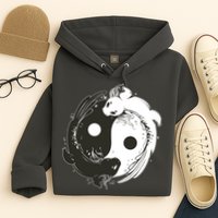 Axolotl Yin Yang Hoodie