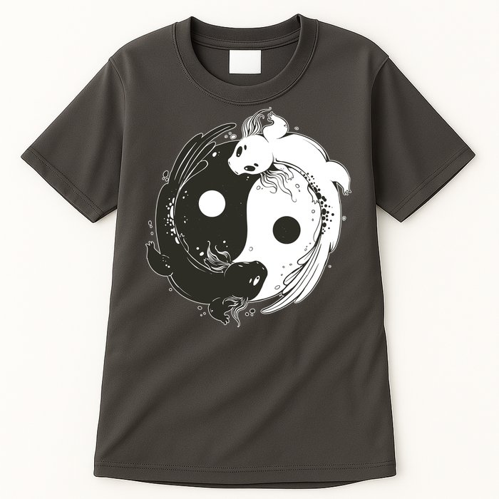 Axolotl Yin Yang Tall T-Shirt