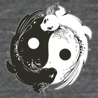 Axolotl Yin Yang Flatbill Hat