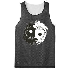 Axolotl Yin Yang Mesh Reversible Basketball Jersey Tank